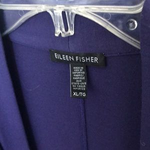 Eileen Fisher knit open cardigan Size XL